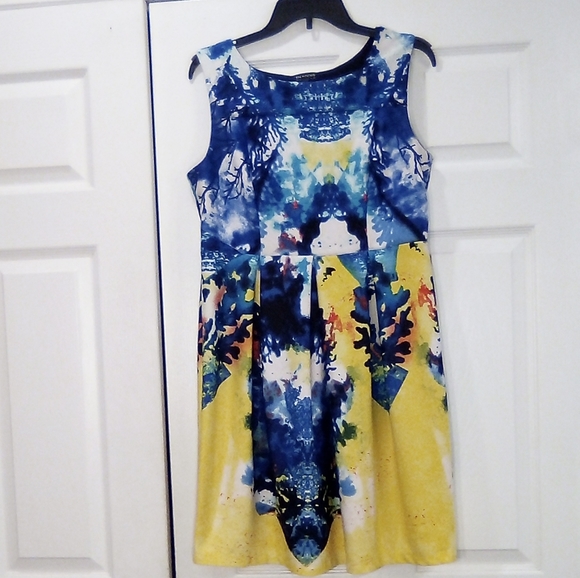 Enfocus Studio Abstract Dress Size 12 - Picture 7 of 9